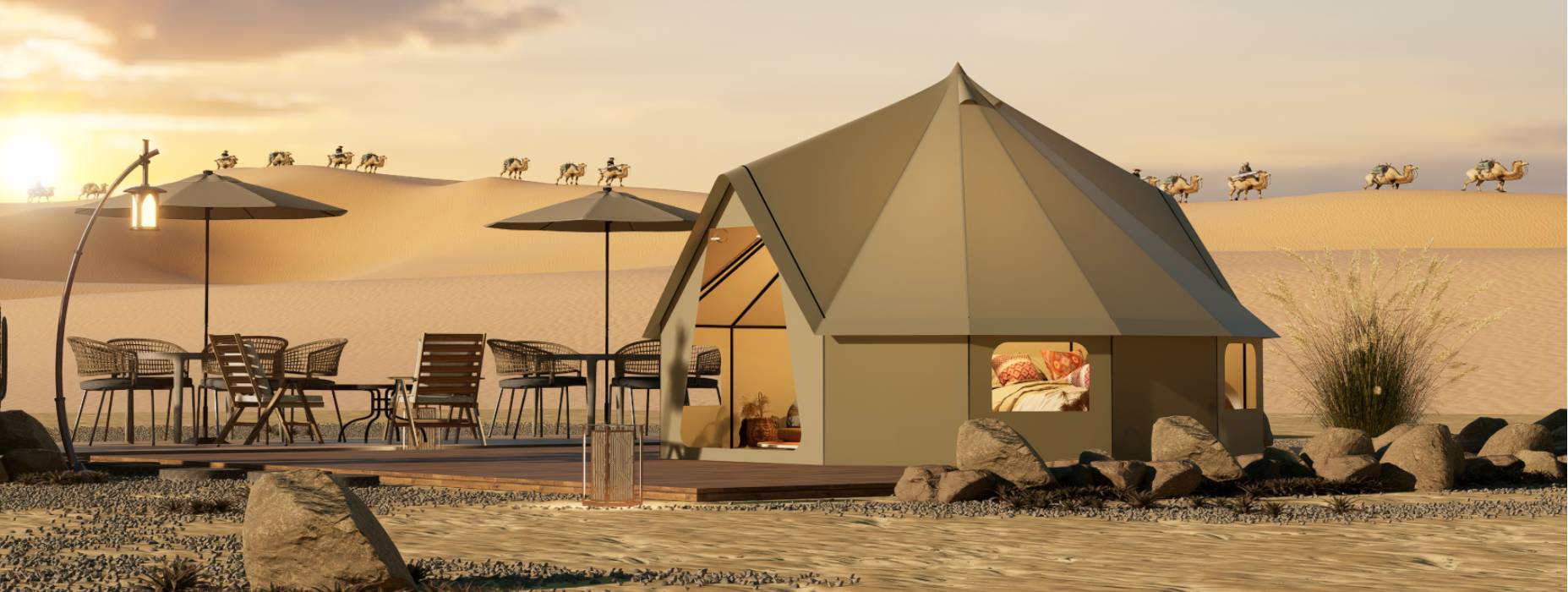 钦北区露营酒店帐篷产品